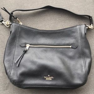 Black Kate Spade Crossbody Shoulder Purse
